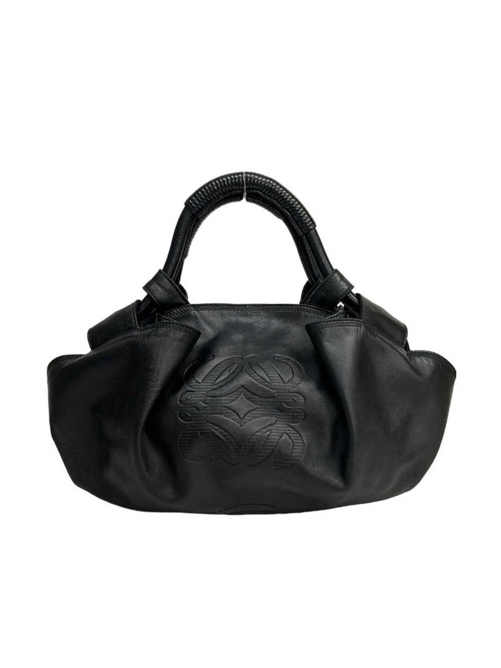 Loewe Handbag Nappa Aire Black Leather